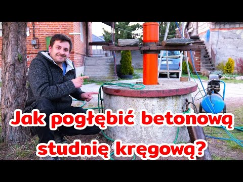 HOW TO DEEPEN A CONCRETE RING WELL WITHOUT ENTERING THE WELL? - FOX GARDEN. Pipe 160mm, IBO 3Ti15