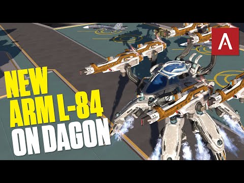 How Strong Is The Dagon With New Prime ARM L-84 Weapons? War Robots Dagon Gameplay