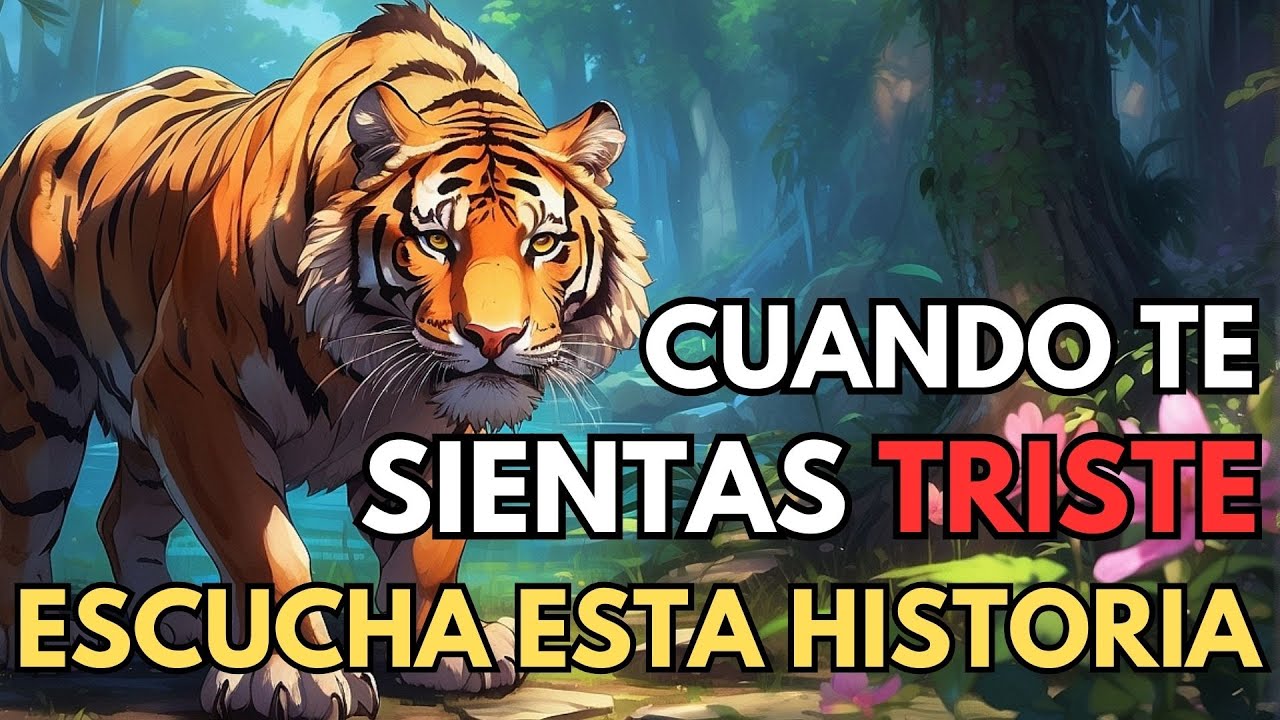 El Tigre TRISTE que enseño a Recuperar Motivacion ➤ Cuento Budista del Tigre que supero la DEPRESION