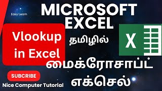Vlookup in Excel #Exceltutorial #exceltutorialtamil #microsoftexcel