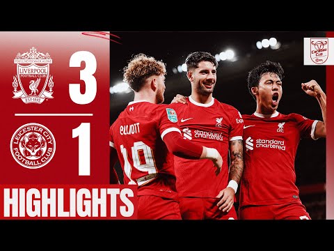 HIGHLIGHTS: Gakpo goal, Szoboszlai SCREAMER & Jota backheel in Carabao Cup | Liverpool 3-1 Leicester