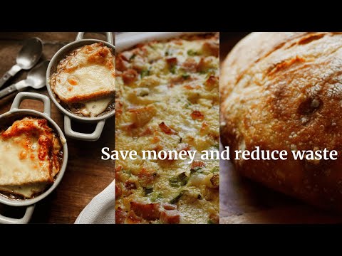 Stop throwing your money away! 5 BEST recipes for using stale bread