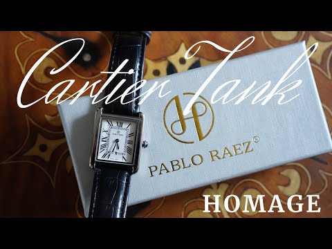 PABLO RAEZ CARTIER TANK HOMAGE. THE CHEAPEST OF THE GOOD ONES !