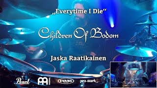 Jaska Raatikainen - Children Of Bodom | Everytime I Die live @ Theaterfabrik München | Drumcam