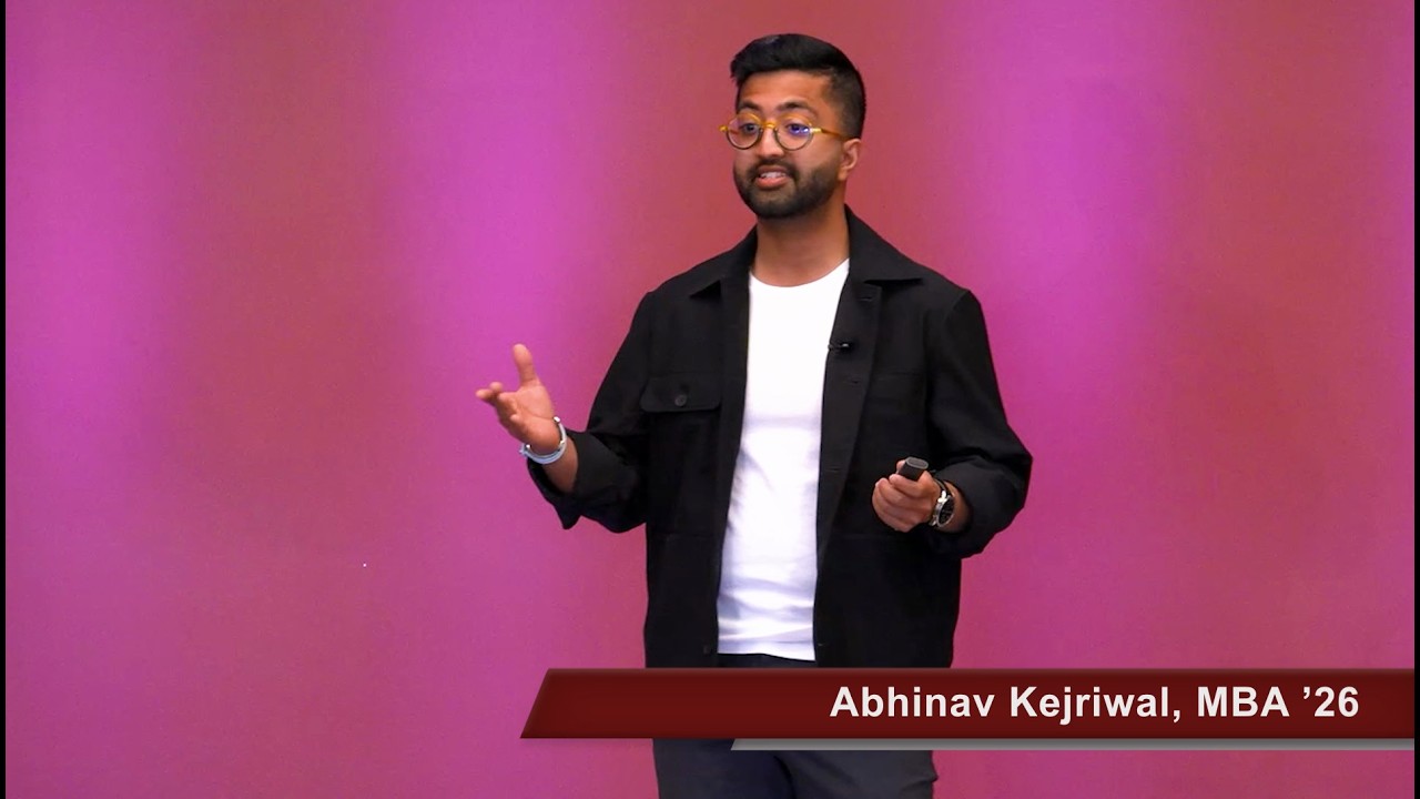 The Courage to Look Dumb  |  Abhinav Kejriwal, MBA ’26