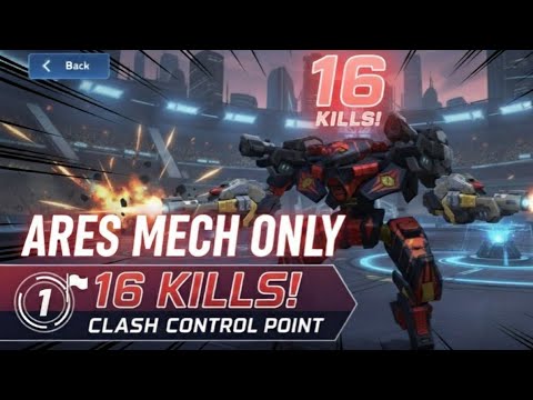 "Ares Goes Beast Mode 😱 | 16 Kill Streak | Mech Arena"@peter_sandesh 