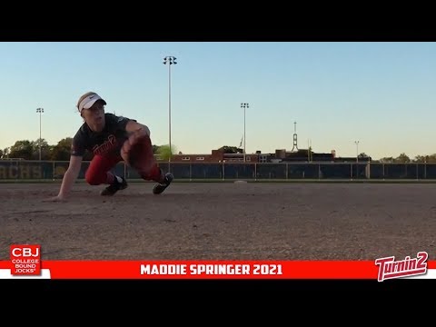 Maddie Springer 2021 Softball Skills Video
