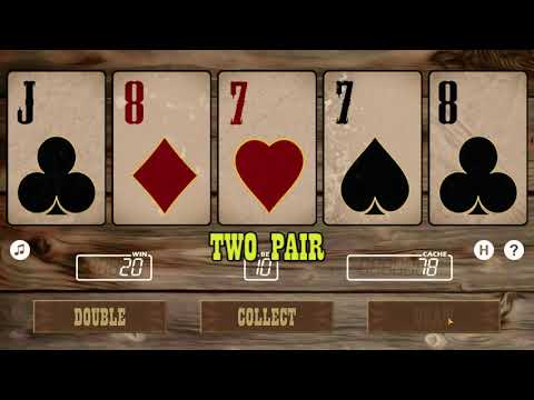 Wild West Video Poker Video