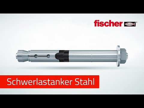 Hochleistungsanker fischer FH II - Schwerlastanker für Durchsteckmontage