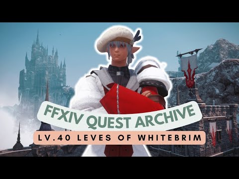 Coerthas Central: Lv.40 Leves of Whitebrim | No Commentary | FFXIV Quest Archive