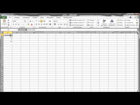 kw Kalenderwoche richtig berechnen in Excel