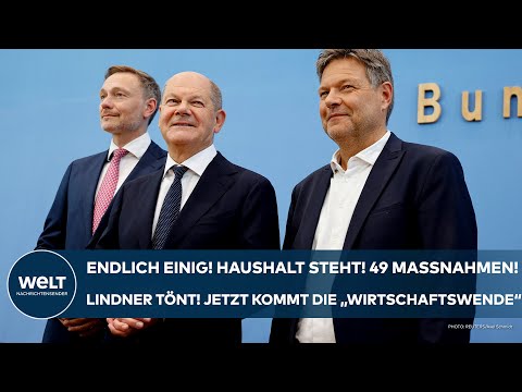 DEUTSCHLAND: Scholz, Habeck und Lindner einig! Jetzt kommt die "Wirtschaftswende" mit 49 Maßnahmen!