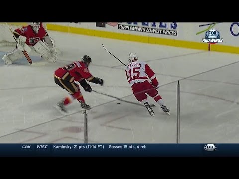 14/15 RS: Det @ Cgy Highlights - 1/7/15