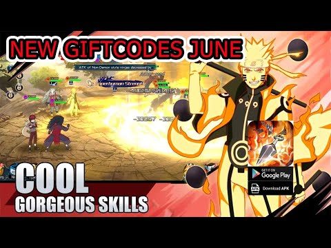 Ninja Era New Giftcodes June - Naruto RPG Android Game