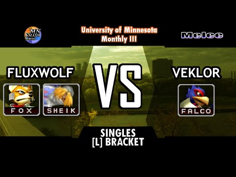 UoM-M3: Melee Singles [L] Bracket - Fluxwolf (Fox, Sheik) vs. Veklor (Falco)