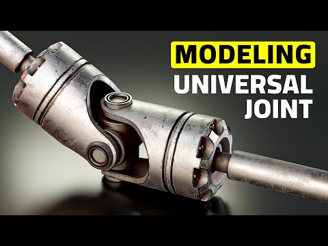 Modeling the Universal Joint in Blender