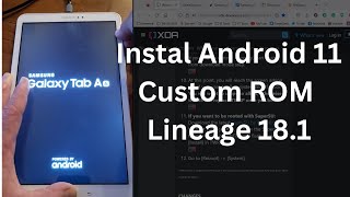 Instal Android 11 Custom ROM Lineage 18.1 onto Samsung Galaxy Tab A6 2016 SM T580