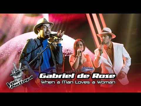 Gabriel de Rose - "When a Man Loves a Woman" | Live Show | The Voice Portugal