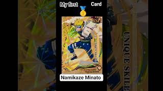 First card .#namikazeminato #narutocardunboxing #ssr #ishowspeed #goviralshorts #fyp #fypシ゚viral