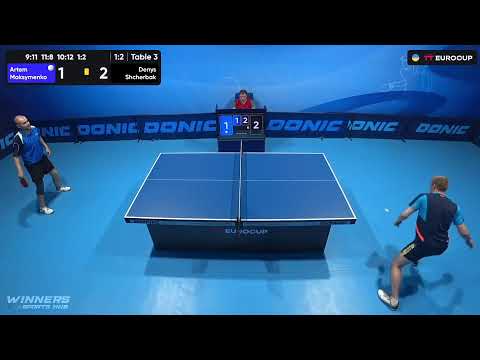 11:35 Artem Maksymenko - Denys Shcherbak 20.07.2023 TT Euro.Cup Ukraine Star. Table 3