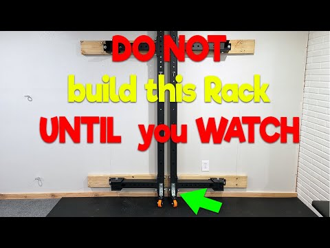 WATCH THIS before building your FOLDABLE WALL RACK!