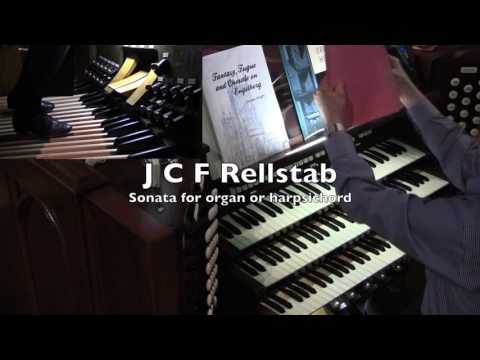 Luther Memorial Organ 3/29/17  - Bach, Rellstab