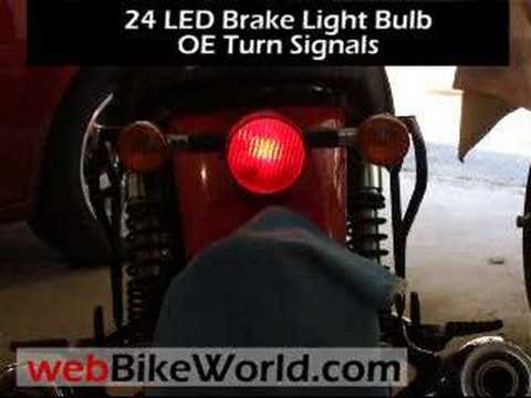 Motorcycle LED Brake and Tail Light Bulbs