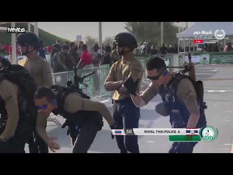 Thailand | Team Internal Competition | Day 4 | UAE SWAT Challenge 2024 | The Parade