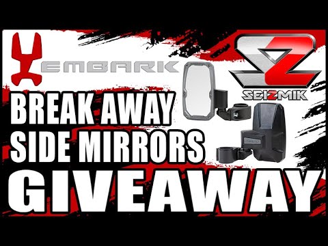 Giveaway: Seizmik Embark Break Away Side Mirrors