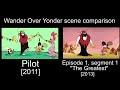 Wander Over Yonder Pilot And Episode One Scene Comparison