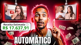 JEITO PREGUIÇOSO de Criar Vídeos Automáticos para Seu Canal Dark e Monetizar sem Esforço!
