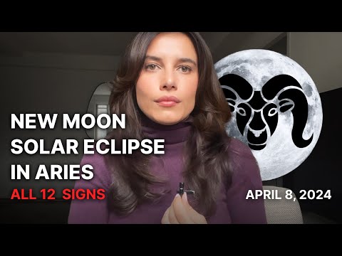 New Moon Solar Eclipse in Aries- Horoscopes for all 12 Signs
