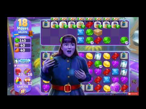 Wonka's World of Candy Level 532 NO BOOSTERS - A S GAMING ✔