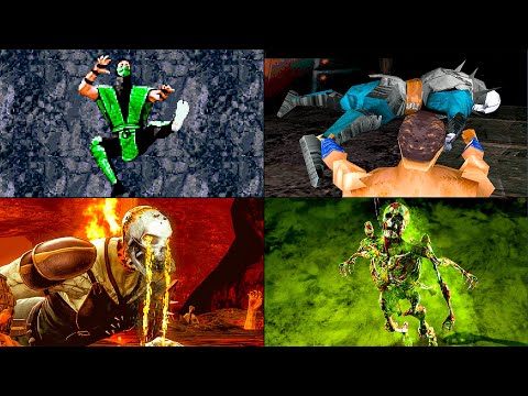 Mortal Kombat Stage Fatality Evolution MK to MK11 | 2K 60FPS