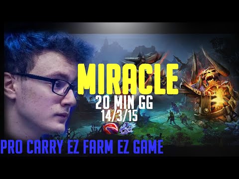 MIRACLE [Clinkz] Pro Carry Ganker Dota 2
