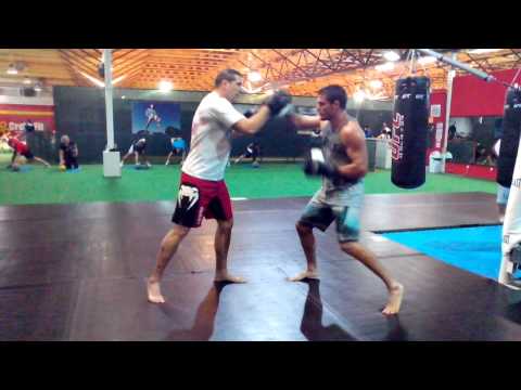 Miro Jurac & Goran Reljić Boxing pads techniques"Croatian Combat Academy"