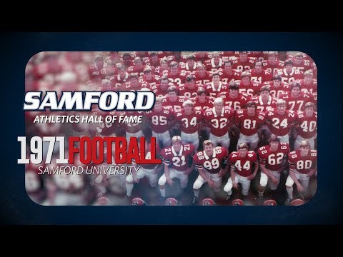 SAHOF 2019: 1971 FOOTBALL TEAM INDUCTION VIDEO