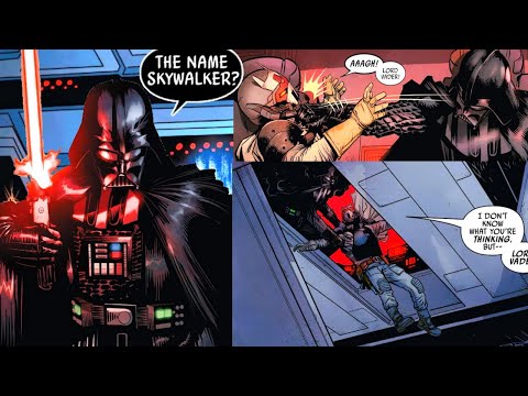 DARTH VADER GETS TRIGGERED WHEN OCHI MENTIONS SKYWALKER(CANON) - Star Wars Comics Explained