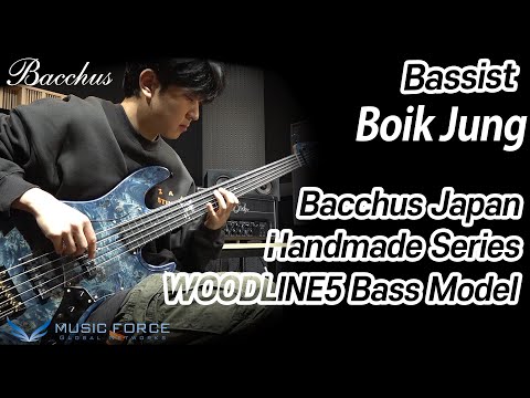 Bacchus Japan Handmade Series Woodline5 AC-20TH Bass Demo 'Rusty Nail' by Bassist ‘정보익’ (Boik Jung)