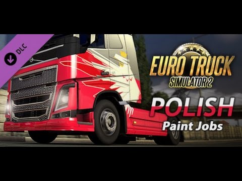 Euro Truck Simulátor 2 Polish Paint Jobs Pack 