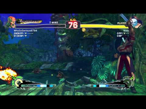 SSF4AE - Dhalsim (WhySoSerious) Near Perfect Vs Vega (Nido04)