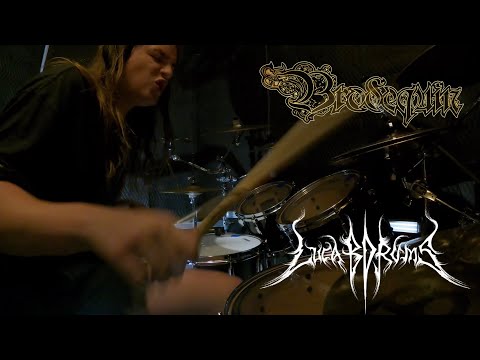 280 BPM BLASTBEAT DRUMMING TO BRODEQUIN 