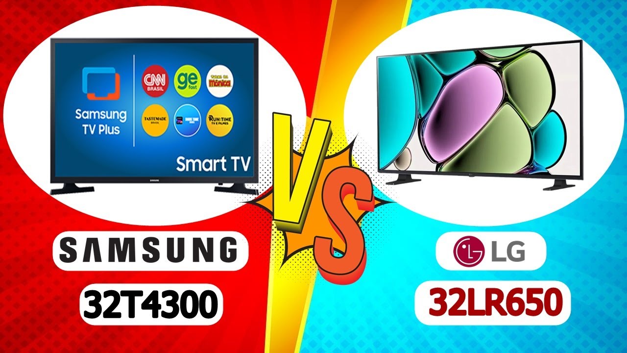 SAMSUNG OU LG QUAL A MELHOR SMART TV DE 32 POLEGADAS?