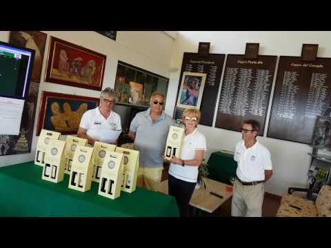 Premiazione gara di golf " COPPA CANTINA SCACCIADIAVOLI MONTEFALCO" -G.C.Punta Ala 01.07.2017