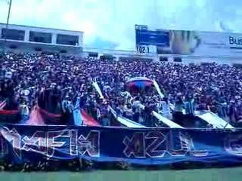 "La Mafia Azxl Grana siempre a tx lado AKD" Barra: Mafia Azul Grana • Club: Deportivo Quito