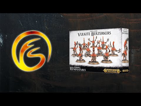 Age of Sigmar Vulkite Berzerkers Unboxing Warhammer Firestorm Games