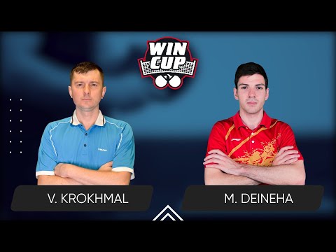 13:00 Vitalii Krokhmal - Maksym Deineha 11.01.2025 | Table Tennis WINCUP Master 1