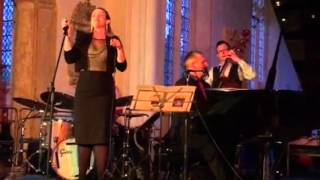 James Pearson and Polly Gibbons at Ashwell Music Festival 2016