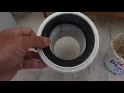 Rubber seal leaking on toilet pan connector | DIYnot Forums