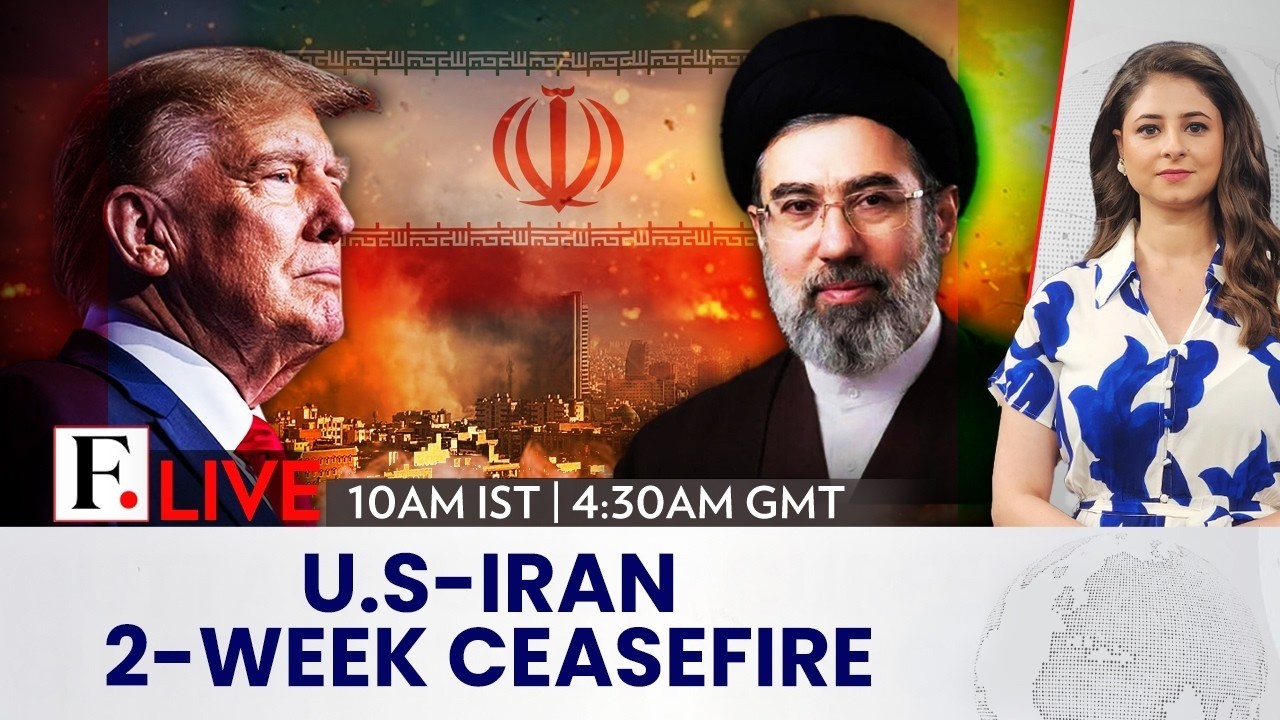 Iran US Ceasefire LIVE: US-Iran Agree to Two-Week Ceasefire, End of Hormuz Blockade | Firstpost Live